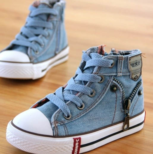 KRAFTER High Heel Girls Shoes High Ankle Boots for Women Sneakers for Girls  and Special Occasion Denim Blue-UK-5 : Amazon.in: Fashion